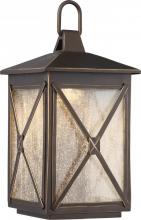  62/811 - Roxton 6.5" Wall Lantern; Umber Bay Finish