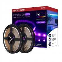  64/132 - Dimension Pro; Tape light strip; 64 ft.; Hi-Output; RGB plus Tunable White; Plug connection;