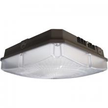 Nuvo 65/138 - LED Canopy Light - 28W - 4000K - Bronze Finish - 120-277V