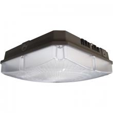 Nuvo 65/148 - LED Canopy Light - 70W - 4000K - Bronze Finish - 120-277V