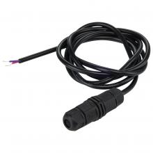 Nuvo 65/169 - Whip Connector; 5.5 Foot; IP68 Rated; Black; 0-10V Dimming