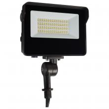 Nuvo 65/541 - LED Tempered Glass Flood Light with Bypassable Photocell; CCT Selectable 3K/4K/5K; Wattage