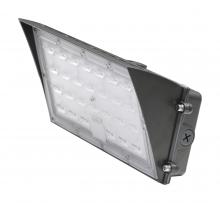 Nuvo 65/674 - 40 Watt Semi Cutoff LED Wall Pack; CCT Selectable; 4800-5000 Lumens; DLC Premium
