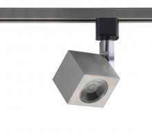  TH465 - LED 12W Track Head - Square - Brushed Nickel Finish - 24 Degree Beam