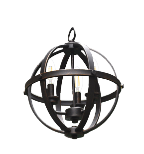 Small 12" Sphere Entry Light - RB