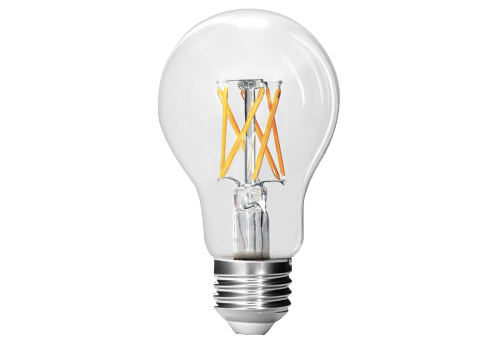 LED A19 7W Filament Lamp - Clear 3000K