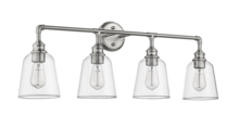 HOMEnhancements 70082 - Vivio- Milla 4-Light Vanity- Polished Nickel Finish