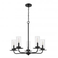  70577 - Vivio 5-Light Clear Glass Chandelier - MB