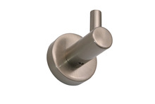  20733 - Modern Round Single Robe Hook - Satin Nickel