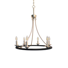  20520 - Trento 6-Light Ring Chandelier - MB/CG E12