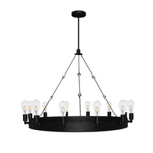  19491 - Justin 12-Light Ring Chandelier - MB