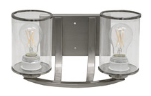  19148 - Lexington 2-Light Clear Glass Vanity - NK