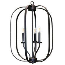  18194 - Victoria Series 3-Light Medium Entry Cage - RB