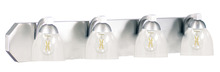  19208 - Special Order 4-Light Contemporary Vanity - NK Clear Glass