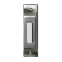 HOMEnhancements 12813 - Lighted Doorbell Button - Pw