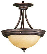 HOMEnhancements 16302 - Semi-Flush Entry - RB Tea Stained
