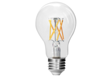 HOMEnhancements 20718 - LED A19 7W Filament Lamp - Clear 3000K